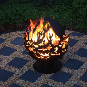 Australian Garden Fireball - Dragon Design