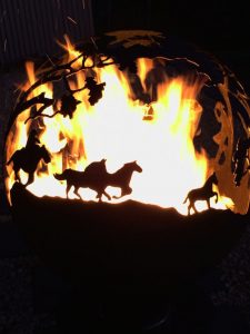 round up fire ball custom design